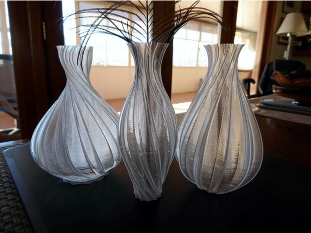 Vazen als geschenkidee uit de 3D printer