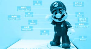 Super Mario 3D Afdrukmodellen